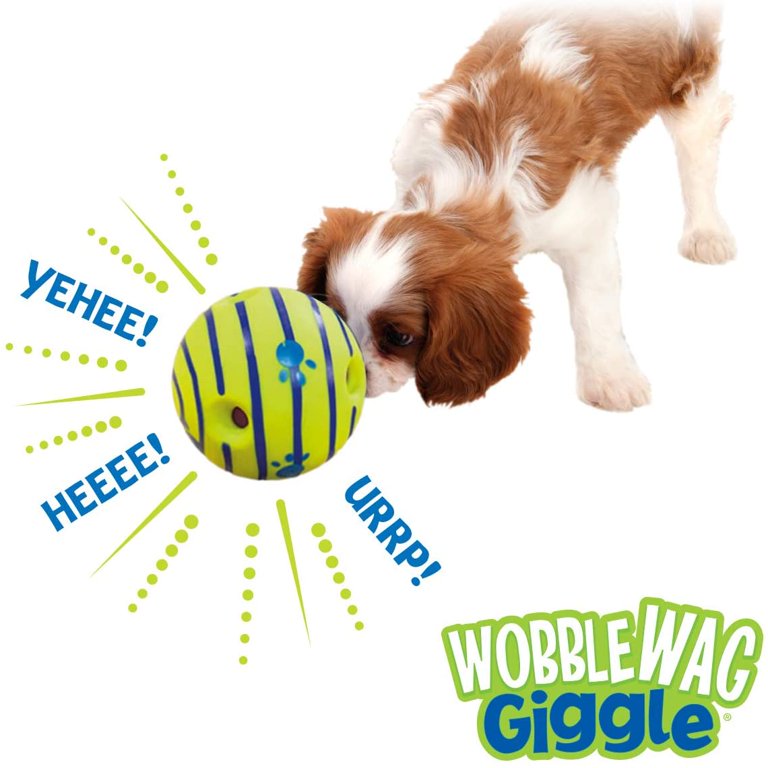 Wobble Wag Giggle Ball Interactive Dog
