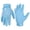Blue, variant on HANDLANDY Youth Football Gloves, Sticky Wide Receiver Gloves for Kids Boys, Stretch Fit Football Glove