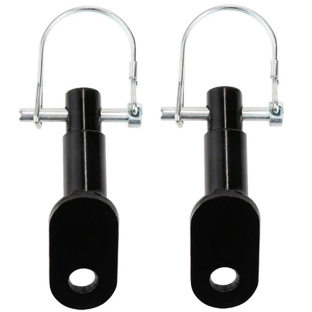 BESTYASH Iron Attachment for Bike Trailer 2Pcs with Sturdy Hitch Connector