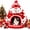 A, variant on Christmas Tree Cat Bed Cave, Christmas Cat Bed Hut, Felt Gauze Cat Cave, Winter Warm Indoor Pet House