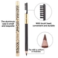 thumbnail image 2 of Kokovifyves Double Headed Leopard Print Eyebrow Pencil with Brush Beauty Accessory Makeup Tool, 2 of 9