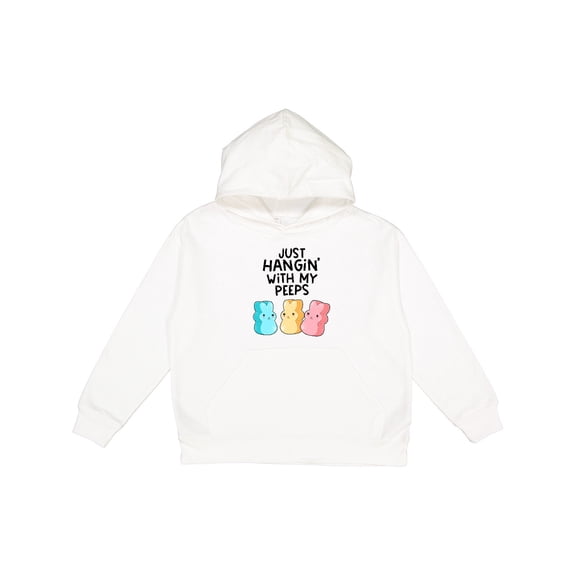 Inktastic Easter Just Hangin' with My Peeps Youth Hoodie Sweatshirt