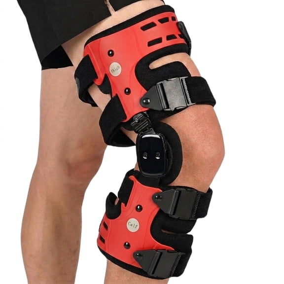 BACENEE OA Unloader Knee Brace for Men and Women – Adjustable Support for Meniscus Tear, Arthritis, Osteoarthritis, Post-op Pain Relief (Right)