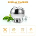 thumbnail image 3 of unbranded Ice Storage Bucket Stainless Steel Ice Cube Beer Wine Container Drinks Ice Cooling Bucket Beer Ice Cube Bucket for Bar Restaurant, 3 of 8