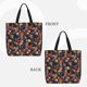 thumbnail image 2 of Easygdp Vintage Floral Bolsa Tote para Mujer, Bolso de Hombro para Trabajo, Playa, Viajes, Compras y Supermercado, 2 of 7