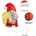 thumbnail image 4 of Lovebay Christmas Decorations Outdoor - 6PCS Large Xmas Yard Stakes - Joy Gnomes Santa Holiday Outside Decor Signs for Home Lawn Pathway Walkway, 4 of 7