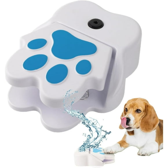 Dog Sprinkler Paw Activated for Outdoor, Step on Dog Water Fountain - Interactive Claw Foot Step on Puppy Drinking Water Fountain, Pet Water Dispenser System for Fresh Water