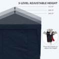 thumbnail image 5 of Outsunny 10' x 19.5' Large Party Tent Pop Up Canopy w/ Weight Bags, Blue, 5 of 10