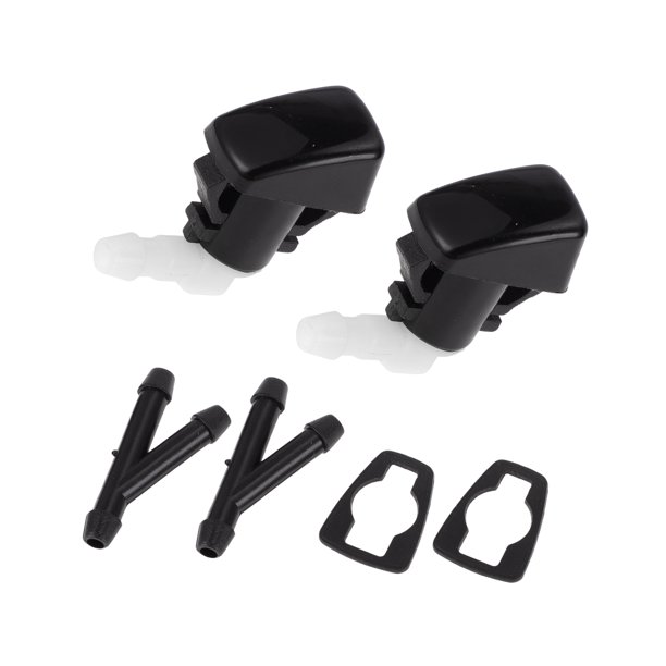 Boquilla de Lavaparabris Unique Bargains con Conector de Manguera Y de 2 Piezas para Chevrolet 2013-2017 1Set