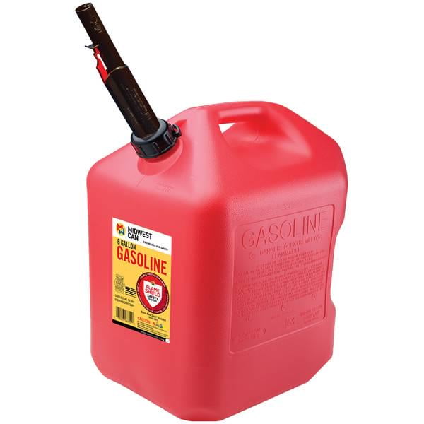 Midwest Can Gas Can Portable Auto Shut Off - 6 Gal