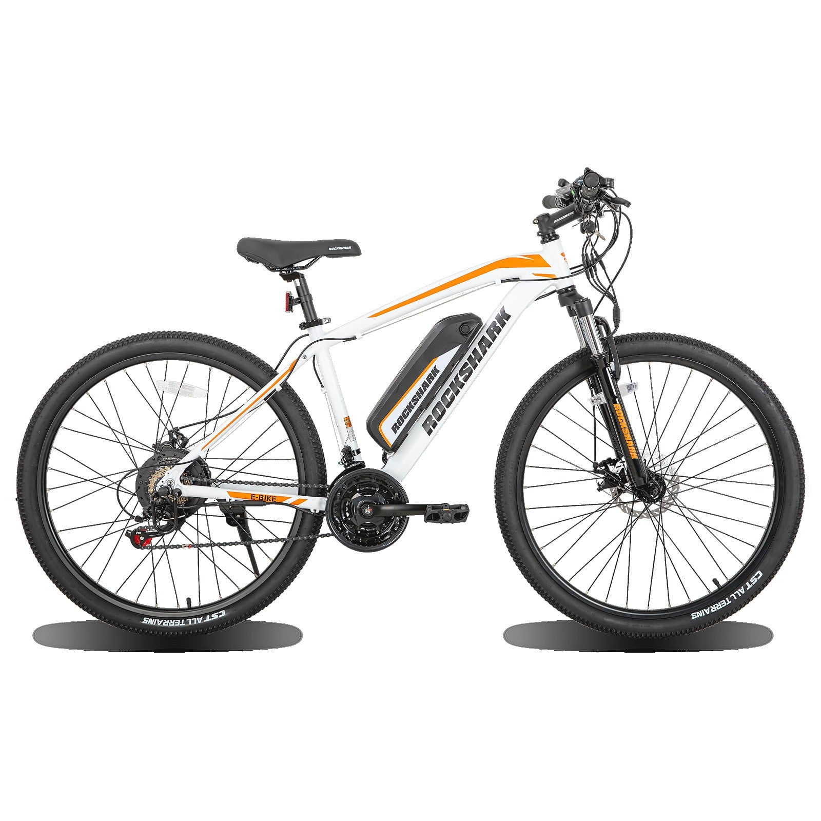 Hiland Rockshark Electric Bike Electric Mountain Bike Aluminum 26 inch