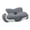 Gray, variant on Ergo Pillow for Sleep Apnea, Neck Pain, and Snoring Relief | Cervical Neck Pillow for Side Sleepers | Orthopedic Memory Foam with Ergonomic Support （Blue）