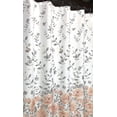 thumbnail image 6 of Serafina Home Blooming Roses Shower Curtain: Watercolor Floral Design, 6 of 7