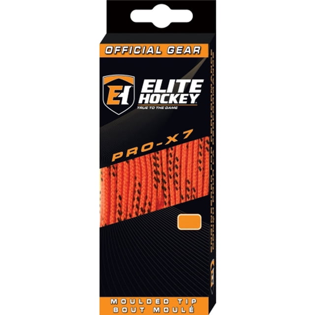 Elite Hockey Pro-X7 Cordones Para Patines (X7-Naranja 108")