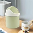 thumbnail image 3 of Plastic Mini Wastebasket Trash Can Tiny Desktop Waste Garbage Bin, 3 of 3