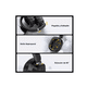 thumbnail image 4 of Audífonos Inalámbricos On-ear Bluetooth 5.3 negro, 4 of 4