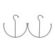 thumbnail image 2 of Perchas Para Sombreros Para Armario, 2 Uds., Soporte Para Sombreros Para Bufandas, 2 of 7