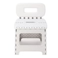 thumbnail image 1 of Folding Step Stool for Adults and KidsNon Slip Folding Stools with Handle Compact Plastic Foldable Step Stool for Bathroom Bedroom Kitchen, PP, 1 of 7