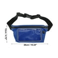 thumbnail image 4 of Unique Bargains 1 Pc Durable Running Belt One-knife Sports Waist Bag for Sports Blue, 4 of 6