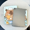thumbnail image 2 of Tuohive iPad Case for iPad Mini4/5 7.9in Auto Wake Sleep Case with Pencil Holder Cartoon Capybara, 2 of 10
