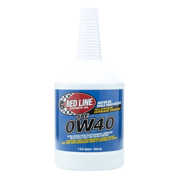 Red Line 11104 SAE 0W40 Fully Synthetic Motor Oil - 1 Quart