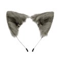 thumbnail image 2 of Up to 65% Off Color Hand Made Cos Simulation Animal Ear Cat Ear Clip Cute Plush Ear Necklace Rings Earring Jewelry on Clearance, 2 of 2
