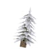 thumbnail image 1 of Adorno de árbol de Navidad artificial con copos de nieve, centro de mesa, árbol de Navidad Altura 60cm, 1 of 9