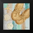 thumbnail image 2 of Brent, Paul 12x12 Black Modern Framed Museum Art Print Titled - Braided Sandals II, 2 of 5