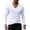 White, variant on Purcolt Men's Athletic T-Shirts, V Neck Long Sleeve Slim Fit Stretchy Pullover Tops Summer Casual Basic Layer Shirts