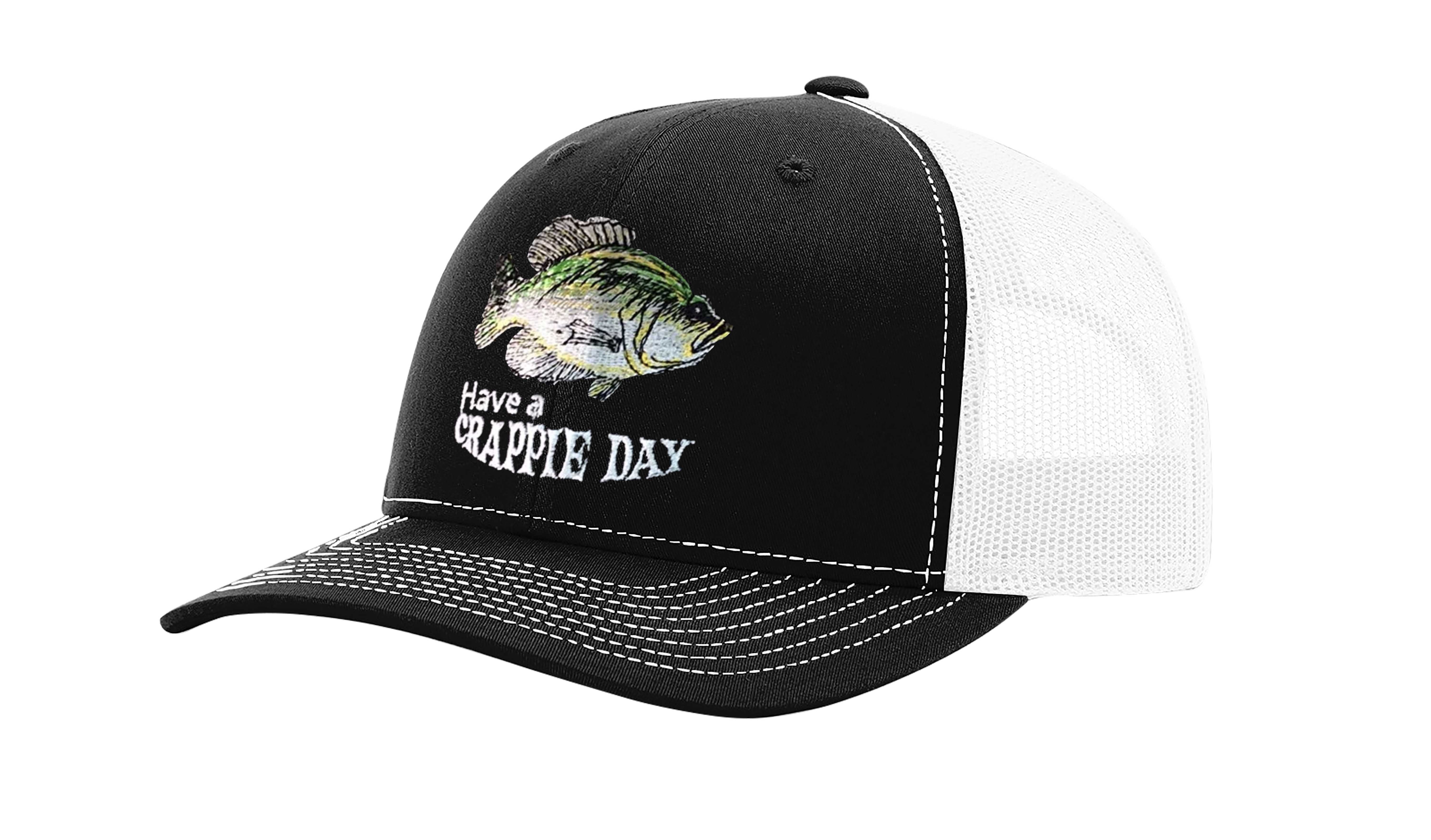 Have a Crappie Day Funny Fishing Mesh