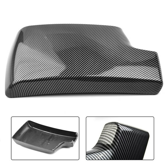Tekuisi Carbon Fiber Armrest Cover Console Pad for BMW 3 Series E90 E91 E92 E93 (Fits 323i 325i 328i 330i 335d 335i 335is 335xi)