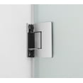 thumbnail image 5 of Aston SDR965F-CH-3828-10 Belmore 37.25 to 38.25 x 72 in. Frameless Hinged Shower Door with Frosted Glass - Chrome, 5 of 7