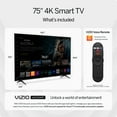 VIZIO 75” Class 4K UHD LED HDR Smart TV (New) V4K75M-08