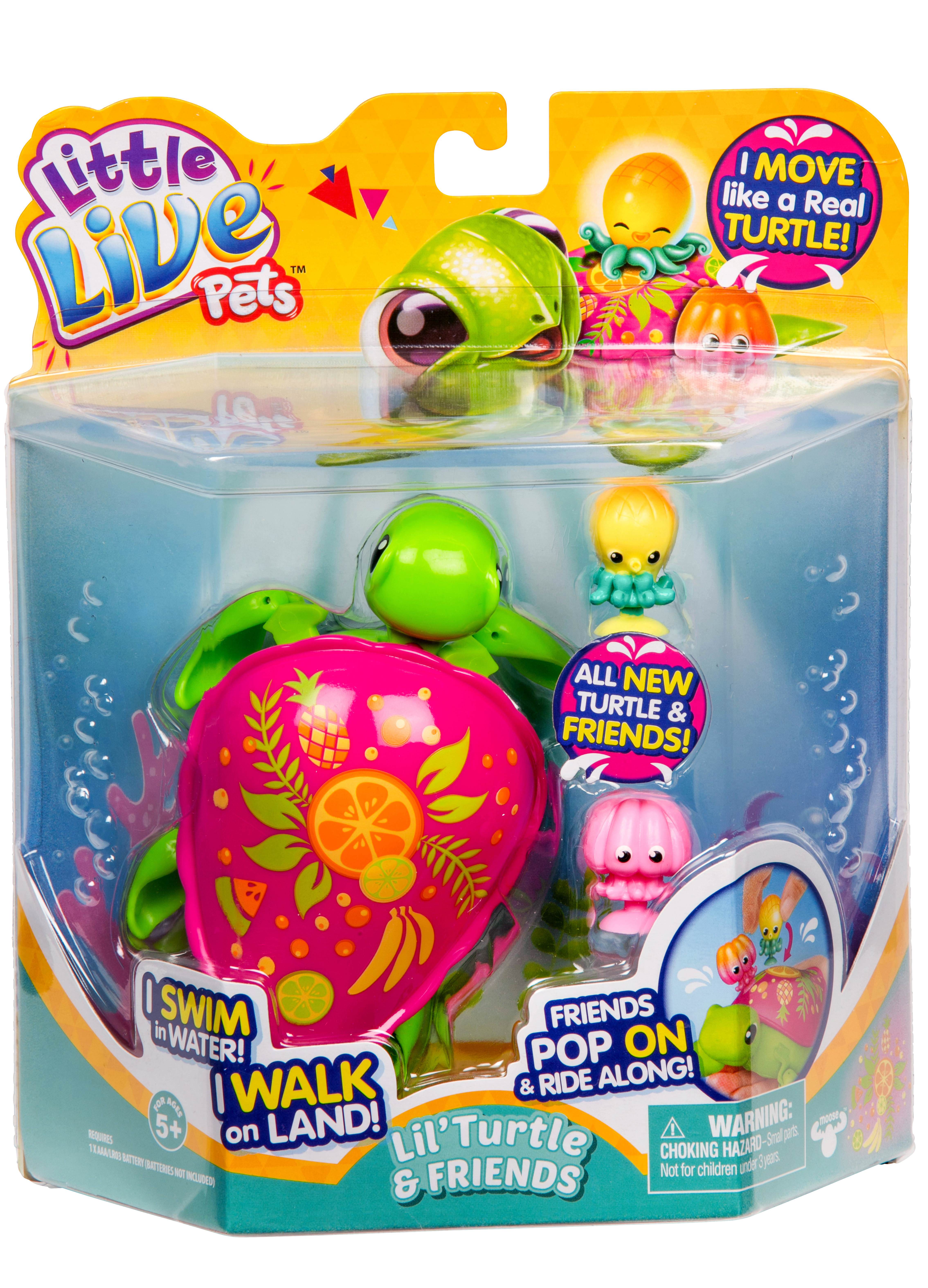 little live pets turtle walmart