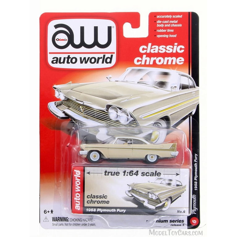Autoworld 64042B 1 by 64 Diecast Muscle Cars Release 5B Premium