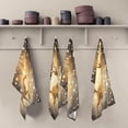 thumbnail image 5 of SKYSONIC Christmas Elk Kitchen Towels, 18 x 28 Inch Super Soft and Absorbent Dish Cloths for Washing Dishes, 4 PCS Reusable Multi-Purpose Microfiber Hand Towels for Kitchen, 5 of 7