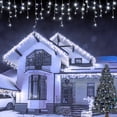 thumbnail image 1 of Luces navideñas con forma de carámbano USOKYO 480 LED, 12 m, resistentes al agua, 1 of 8