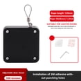 thumbnail image 2 of Fiudx Cierrapuertas Silencioso, Mecanismo de Cuerda Amortiguadora Sin Orificios, Diseño de Resistencia Ajustable de 1200 G, Función de Retorno Automático, Uso En Interiores y Exteriores, Aplicaciones, 2 of 3
