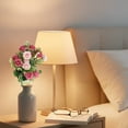 thumbnail image 5 of NANDIYNZHI Artificial Flowers Silk Flower Centerpieces for Tables Fake Flower Arrangements Bouquets Mixed Roses Hydrangea with Stems for Wedding Bridal Bouquets Home Table Decor, 5 of 5