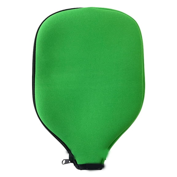 AMLESO Neoprene Paddle Cover Racket Protector Universal Waterproof Protector Storage Racket Sleeve Pickleball Head Cover for Outdoor Green