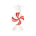 thumbnail image 2 of Candy Pendant Scene, Christmas Red White Decoration, Festive Ornaments, Holiday Home Decor, Xmas Wall Art, Metal Frame, for Bedroom, 2 of 9