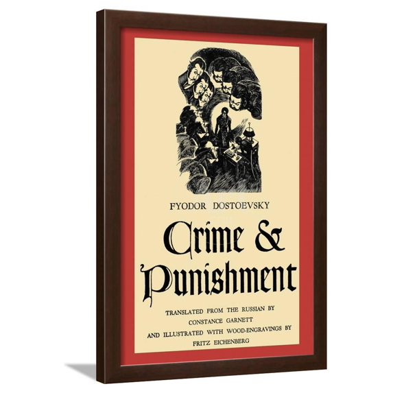 Crime and Punishment, Figurative Framed Art Print Wall Art by Fritz Eichenberg Sold by Art.Com