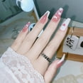 thumbnail image 6 of White On Nails Spicy Girl French Cloud Bowknot False Nail Patch Finished Designs, 6 of 6