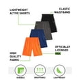 thumbnail image 2 of RBX Boys’ Active Shorts – 4 Pack Athletic Performance Basketball Shorts for Boys (8-16), 2 of 7