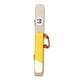 thumbnail image 1 of Bolsa de transporte profesional para tacos de billar de 5 agujeros con cremallera, contenedor ligero para Amarillo, 1 of 9