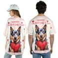 thumbnail image 5 of Happy Valentine's Day Australian Cattle Dog Brings Love Heart All Over Print 3D Baseball Shirt Heeler Lover Gifts Softball Sport - 02028, 5 of 6