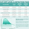 thumbnail image 2 of Easy@Home 6 Panel Urine Drug Test Kit, Instant, 5 Minute Results, 5 Count, 2 of 8