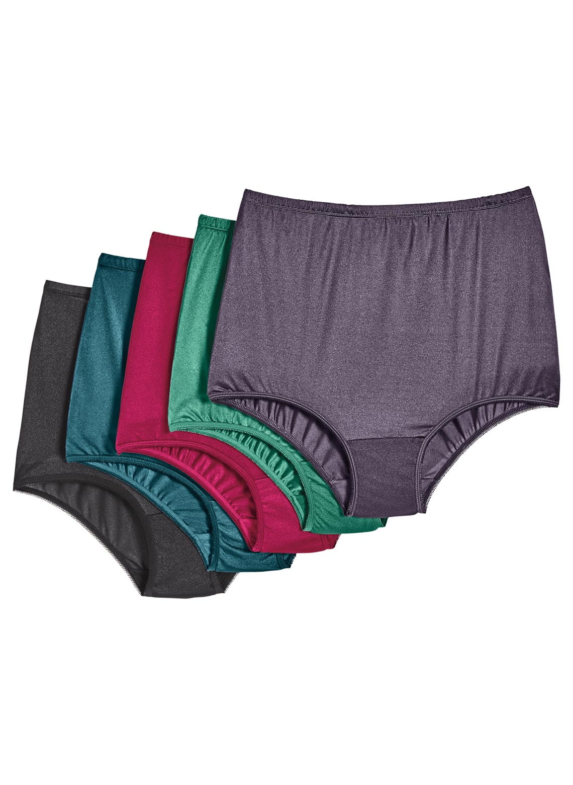 5Pack Nylon Panties by Cozee Corner