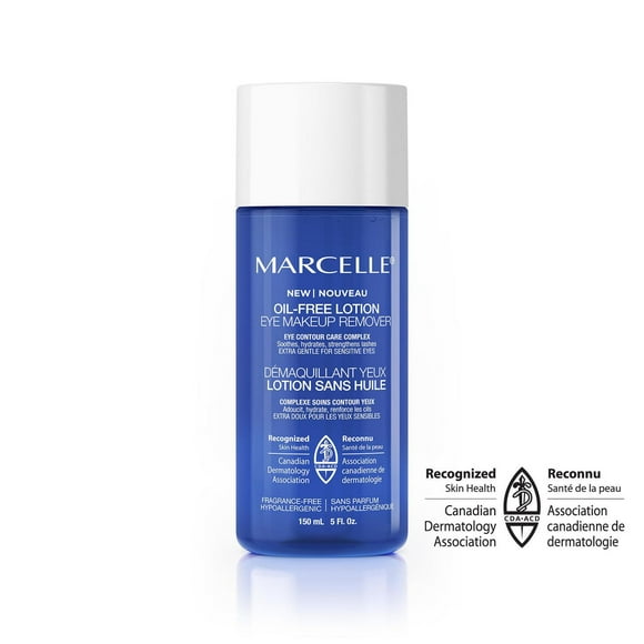 Marcelle Oil-Free Eye Makeup Remover Lotion, New eye contour care complex, 150 mL