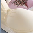 thumbnail image 5 of SPZTSX Nursing Bra for Breastfeeding thin cup Front Snap Closure Natural Shape Pregnancy Sleep Bralette, 5 of 8